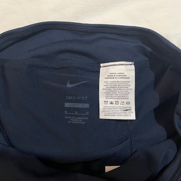 NWT Nike Dri-Fit Tennis Skort in Navy - Picture 6 of 8
